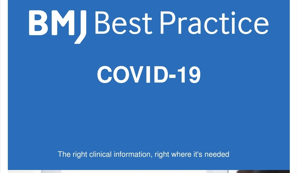 BMJ Best Practices (COVID 19)