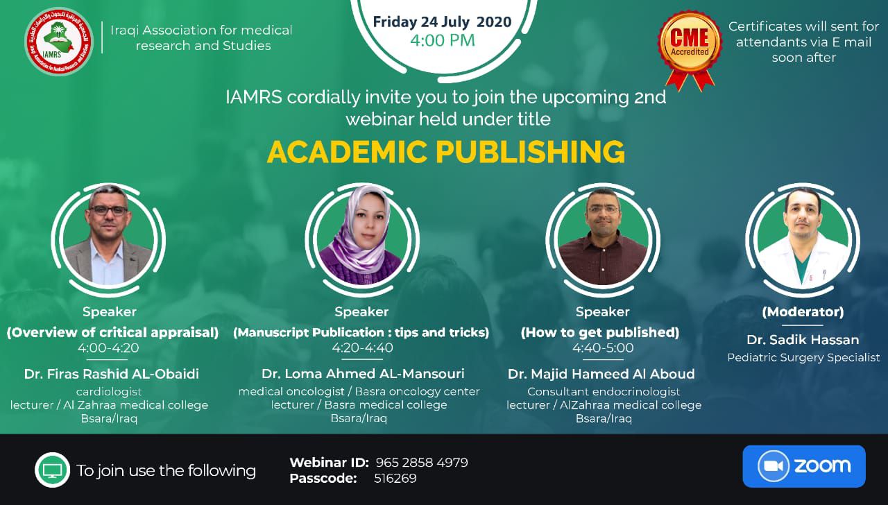 Academic Publishing Webinar